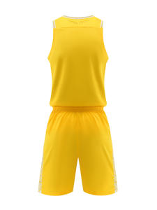 Maillot de sport unisexe de basketball à séchage rapide, absorbant la transpiration, respirant, grande taille, design personnalisé, impression par transfert thermique - Product Image 3