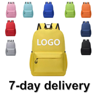 Livraison en 7 jours, vente flash, sac à dos Oxford imperméable, fermeture éclair, port USB, sac à dos de voyage léger, unisexe, 18L, durable