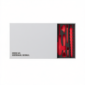 Juego de Utensilios de Cocina Multifuncionales de Goma Rojos 519 M 608AEAAV - Product Image 2