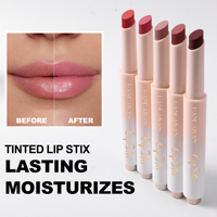 Lápiz Labial HANDAIYAN de 8 Colores, Hidratante Duradero, Textura Brillante, Ilumina el Color de los Labios, Resistente al Agua, Lápiz Labial de Presión, Nuevo Cosmético de Moda