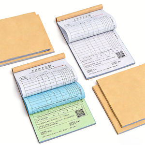 Papier autocopiant NCR transparent personnalisé pour <span class=keywords><strong>impression</strong></span> numérique, avec logo personnalisé, résistant à la déchirure, 2 ou 3 plis, formulaires NCR réutilisables - Product Image 2
