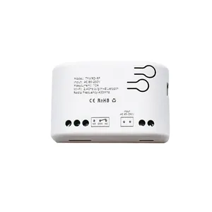 Abridor de puerta de Control de garaje, receptor inteligente WIFI, AC85-250V, 1 CH, interruptor de relé, aplicación Tuya Smart Life, abridor de puerta RF, 433MHz