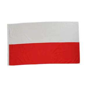 Drapeau de la Pologne 90x150cm en polyester 68D, personnalisable avec design sur mesure, drapeau du monde toutes pays, 3*5 pieds, vente chaude - Product Image 2