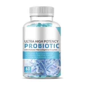 OEM 개인 상표 비건 강화 소화 prebiotics 거미 여성 스킨 케어 질 probiotics gummies 여성