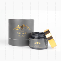 Résine de Shilajit de l'Himalaya Végétalienne 75% Acide Fulvique, Résine de Shilajit Végétalienne Naturelle Pure en Vrac, Résine de Shilajit Végétalienne 30g/50g