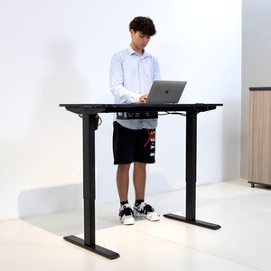 Electric <b>Height</b> <b>Adjustable</b> <b>Desk</b> Sit Stand up Office Table Design Simple <b>Adjustable</b> Standing <b>Desk</b> - Product Image 6