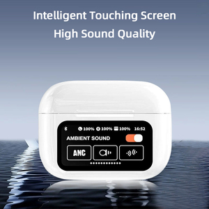 A9 Pro ANC Thông Minh Trong Tai Earbuds ENC Chức Năng Bt 5.4 Không Dây Màn Hình Cảm Ứng Âm Thanh Stereo Hiển Thị Kỹ Thuật Số Pin Cho Thể Thao Sử Dụng - Product Image 2