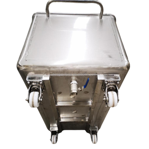 RVS voedselkar, transportkar, mobiele kar voor vleesproducten en worstopslag - Product Image 3