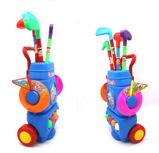 Набор для игры в гольф Joy kids, 13 шт. в наборе и детский набор для гольфа