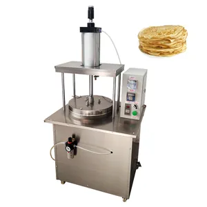 Harga pabrik otomatis Tortilla Pancake Chapati pembuat tekan Pita Roti membuat mesin memasak