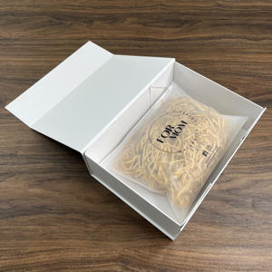 Luxury Collapsible <b>Cardboard</b> Paper <b>Gift</b> <b>Boxes</b> Magnetic <b>Boxes</b> -Gold Foil Printed <b>Gift</b> <b>Boxes</b> for Branded Apparel Beauty Packaging - Product Image 4