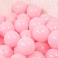 Ballons de fête rose Pastel 5 pouces 100 pièces Mini Macaron rose ballons en Latex pour anniversaire mariage décorations de Baby Shower