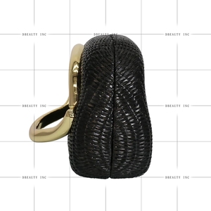 Trendy Women's Summer Woven Evening Beach <b>Crossbody</b> Purse with Metal Handle Casual Fashionable <b>Straw</b> Clutch for Winter - Product Image 5