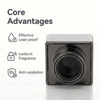 Acier inoxydable sur mesure de qualité supérieure, usiné CNC pour le fraisage de bouchons de flacons de parfum, brochage, électroérosion à fil, perçage, finition dorée impeccable et profonde