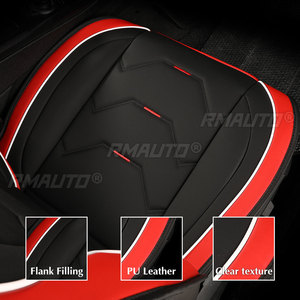 ฝาครอบเบาะหนัง PU ด้านหน้าสำหรับรถยนต์ ป้องกันเบาะรถยนต์ สำหรับ HYUNDAI/SOLARIS CRETA Ix35 สำหรับ Lada VESTA SAMARA - Product Image 5