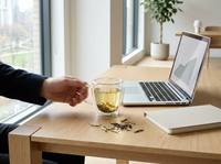 Thé Blanc Fuding Bai Mu Dan, Thé Blanc de Pivoine Chinois Premium, Un Bouton Deux Feuilles, Arôme Floral Frais pour le Bureau Moderne et le Bien-être