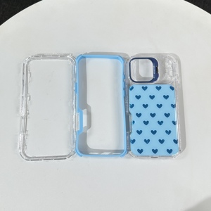 Custodia per telefono antiurto 3 in 1 a forma di cuore <span class=keywords><strong>con</strong></span> cornice per fotocamera in resina epossidica, prezzo all'ingrosso, per <span class=keywords><strong>OPPO</strong></span> Realme C85 4G/5G FIND X9 PRO - Product Image 5