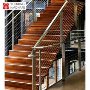 <strong>Interior</strong> Staircase <strong>Cable</strong> <strong>Railing</strong> Simplicity Stainless Steel Wire Balustrade High-end <strong>Cable</strong> <strong>Railing</strong> - Product Image 3