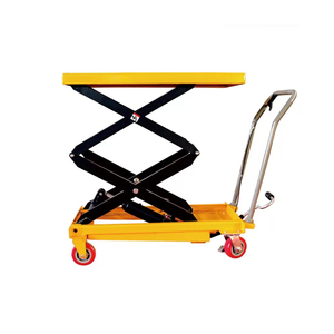 <span class=keywords><strong>Hand</strong></span> Hydraulische Schaarlift Tafel Schaar Lifter Mechanisme Heftafel Prijs Hydraulische Pallet <span class=keywords><strong>Trolley</strong></span> - Product Image 1
