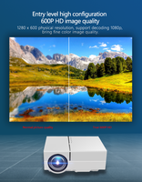 Projecteur Pico WiFi LCD YG430 Mini 2021 amélioré avec haut-parleur 90W, 900 Lumens, portable, 42-180 pouces, 1080P, projecteur LED