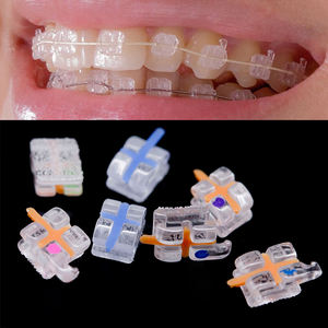 0.022/0.018 di bellezza alla moda staffe ortodontiche in ceramica zaffiro Roth/MBT/Edgewise staffa con indicatore - Product Image 6