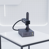 Nueva Máquina de Marcado Láser de Fibra CNC Portátil de Sobremesa con Enfoque Automático Sino Galvo, Potencia de 100W/200W, Grabador de Joyería de Alta Velocidad