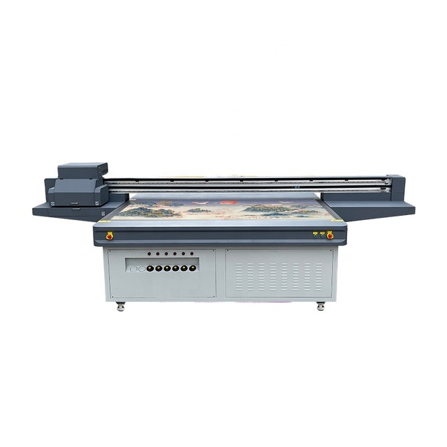 2513 4ftx8ft Uv Flatbed Printer With Ricoh Gen5 or Gen6 Industrial Printhead Uv Printing Machine
