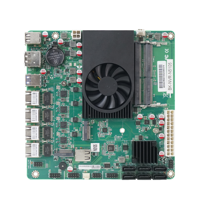 Factory Mini ITX Motherboard Intel N5105 DDR4 16GB 4*2.5G LAN 2*M.2 1*PCIE4X 6*SATA Home NAS MINI PC Linux