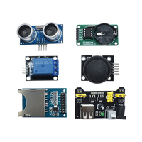 Modules et kits électroniques bricolage OKY1027-1 Kit de démarrage de bouclier de module de capteur 45 en 1 pour l'éducation STEM