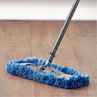 100% poussière microfibre vadrouille plate