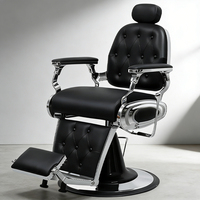 Chaise de barbier électrique à prix réduit, luxe pour femmes, moderne, salon professionnel, chaise de coiffeur
