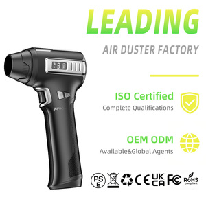 JUFINX Electric Air <b>Duster</b> Turbo Jet Fan Cordless Compressed Air <b>Duster</b> Handheld Blower for Car Detailing PC Keyboard <b>Cleaning</b> - Product Image 4