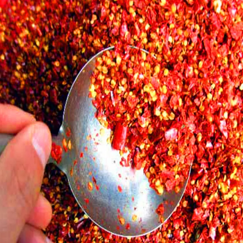 Nieuwkomer Gemalen Rode Chilipeper Specerijen En Kruidenproducten Van Indiase Fabricage Chili Geplet