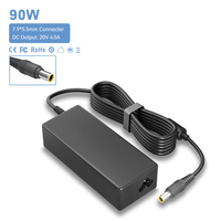 Adaptateur secteur pour ordinateur portable 90W, embout DC 7,9x5,5 mm, chargeur de remplacement pour ordinateur portable de la série Thinkpad avec prise US, UK, EU, AU