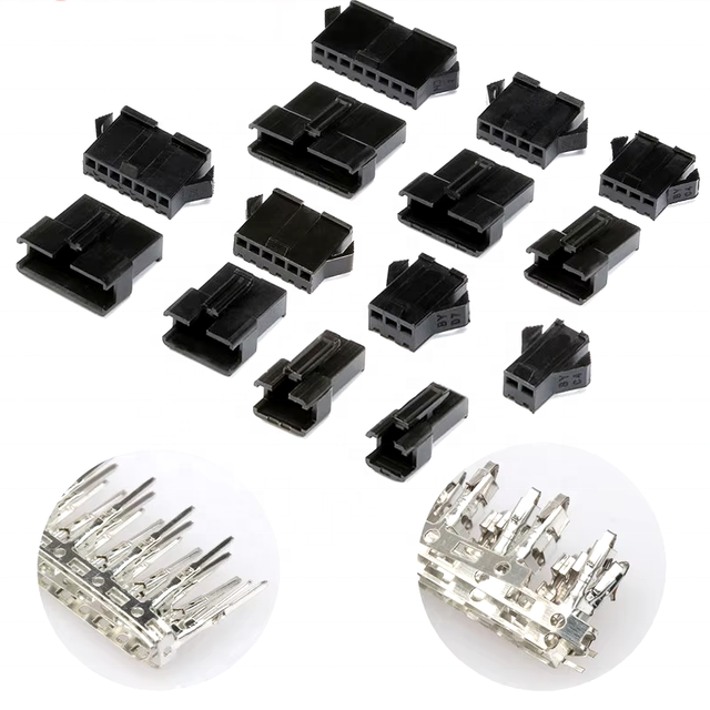 100Sets JST SM 2.54 Connector Plug Pitch 2.54MM Female and Male Housing with Terminals SM-2P SM-2R JST SM2.54 2/3/4/5/6/7/8P