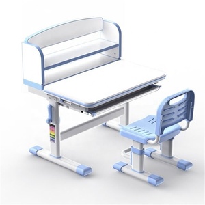 Ergonomic trẻ em thông minh đọc bảng với kệ sách đồ nội thất nhà Chiều cao có thể điều chỉnh trẻ em có thể gập lại nghiên cứu Bàn và ghế đặt - Product Image 1