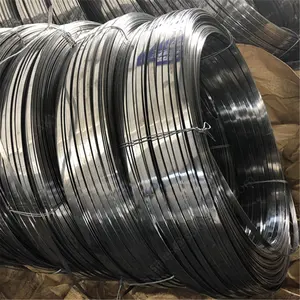 Flexible flat steel wire for folding and storing tents, hats, toys, sun shades, etc.