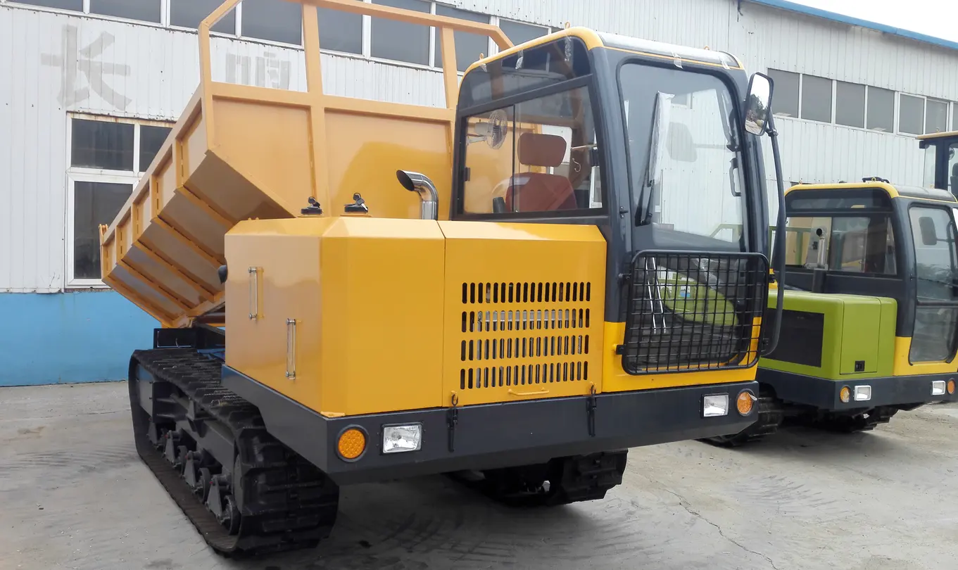 6 Tonnen High Operation Crawler Dumper Mini Selbst laden der Crawler Muldenkipper