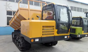 6 Ton tinggi operasi Crawler Dumper Mini Self Loading Crawler Dump Truck