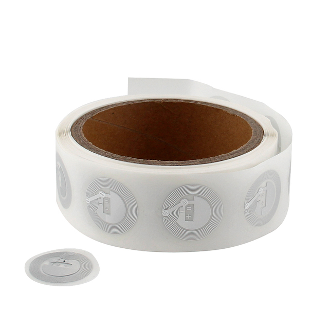 HF 13.56mhz Printable QR Code NFC Tag RFID NFC Tag Sticker Programmable URL Printing logo Sticker
