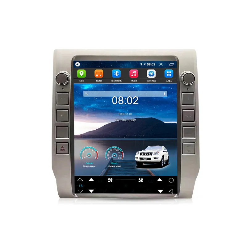 Para Toyota Tundra 2015-2020 Car Radio Player Navegação GPS Vídeo Multimídia Android 13 Auto Carplay Com Tela Sensível Ao Toque Estéreo BT