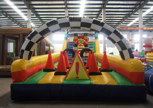 Voiture gonflable géante pour adulte, course d'obstacle, à vendre, jouet <span class=keywords><strong>de</strong></span> sport - Product Image 3