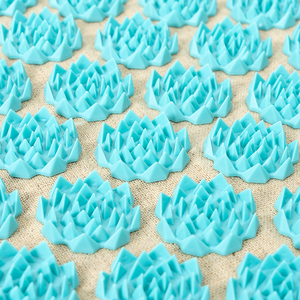 Sarung Bantal Pijat Yoga Paku Linen Organik, Set Alas dan Bantal Akupuntur Ramah Lingkungan - Product Image 3