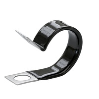 Collier de serrage en caoutchouc de type R, collier de serrage pour tuyau en acier trempé PVC, collier de serrage pour câble amorti DIN 3016