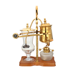 Set Teko Kopi Siphon Rumah Tangga Westgreen Royal Belgian, Mesin Kopi Seduh Manual 2/4 Cangkir - Product Image 1
