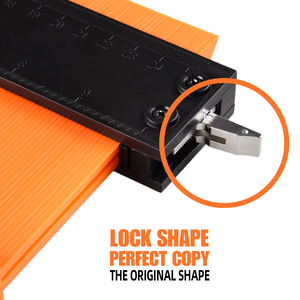 प्लास्टिक पेशेवर 10 ''कंटोर गेज के साथ कंटूर गेज ऑनके एलजे HPW-001-010 नारंगी/हरा/लाल अनुकूलित रंग ओएम/ओडम उपलब्ध - Product Image 3