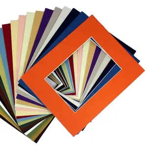 Hochwertige vor geschnittene oder ungeschnittene säure freie benutzer definierte Collagen matten platte/Bild rahmen matte/Kunst rahmen matte