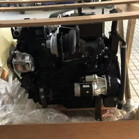 Yanmar 4 cylindres 4TNV106 moteur Compatible 74.5KW moteur Diesel pelle 4TNV106T-4TNV106T-S pièces de machines de Construction