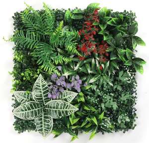 50*50 ألواح جدارية اصطناعية نباتات اصطناعية عشب أخضر لتزيين الأماكن المغلقة - Product Image 5