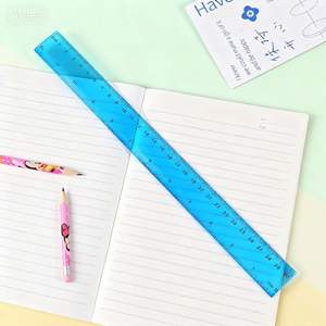 Règle scolaire créative de 30 cm avec double impression <span class=keywords><strong>en</strong></span> pouces et <span class=keywords><strong>en</strong></span> centimètres, règle <span class=keywords><strong>en</strong></span> plastique transparente - Product Image 6